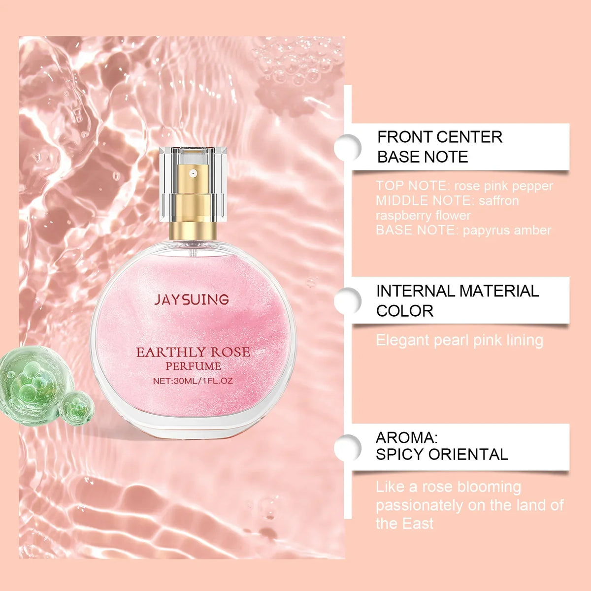 Blushimmer women's long-lasting rose floral perfume spray with fresh scent, moisturizing body spray and deodorant for skin.