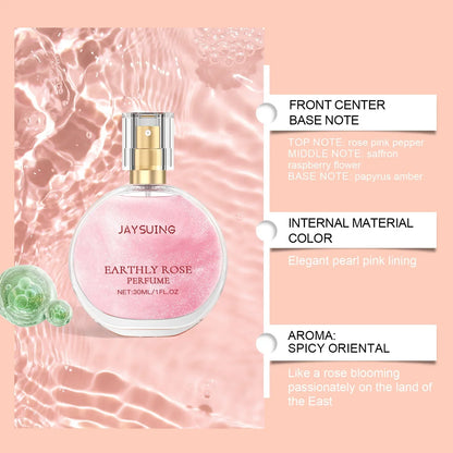 Blushimmer women's long-lasting rose floral perfume spray with fresh scent, moisturizing body spray and deodorant for skin.