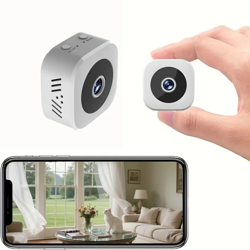 New 4K HD Mini Security Camera 6K Full HD WiFi Surveillance With 2 Way Audio Motion Detection Infrared Night Vision Securit