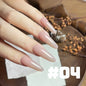 Blushimmer MIANEL 12ML Japanese style fairy gel nail polish in white pink nude and ice clear shades for summer nails.