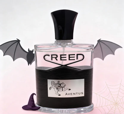 Blushimmer Creed Aventus 120ml luxury cologne bottle, limited edition long-lasting fresh scent for men, displayed on a white background