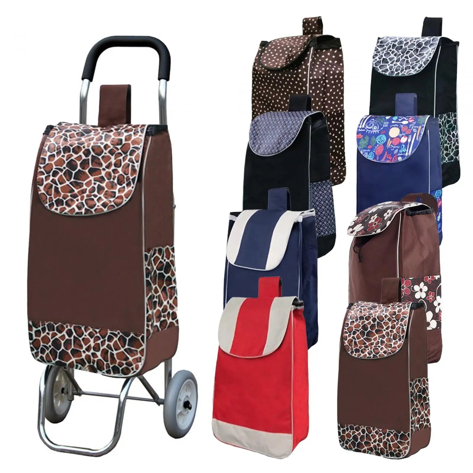 Shopping Trolley Replacement Bag Large Grocery Cart Grocery Shopping Cart Hand Truck Bag Oxford Cloth Waterproof On Trolley