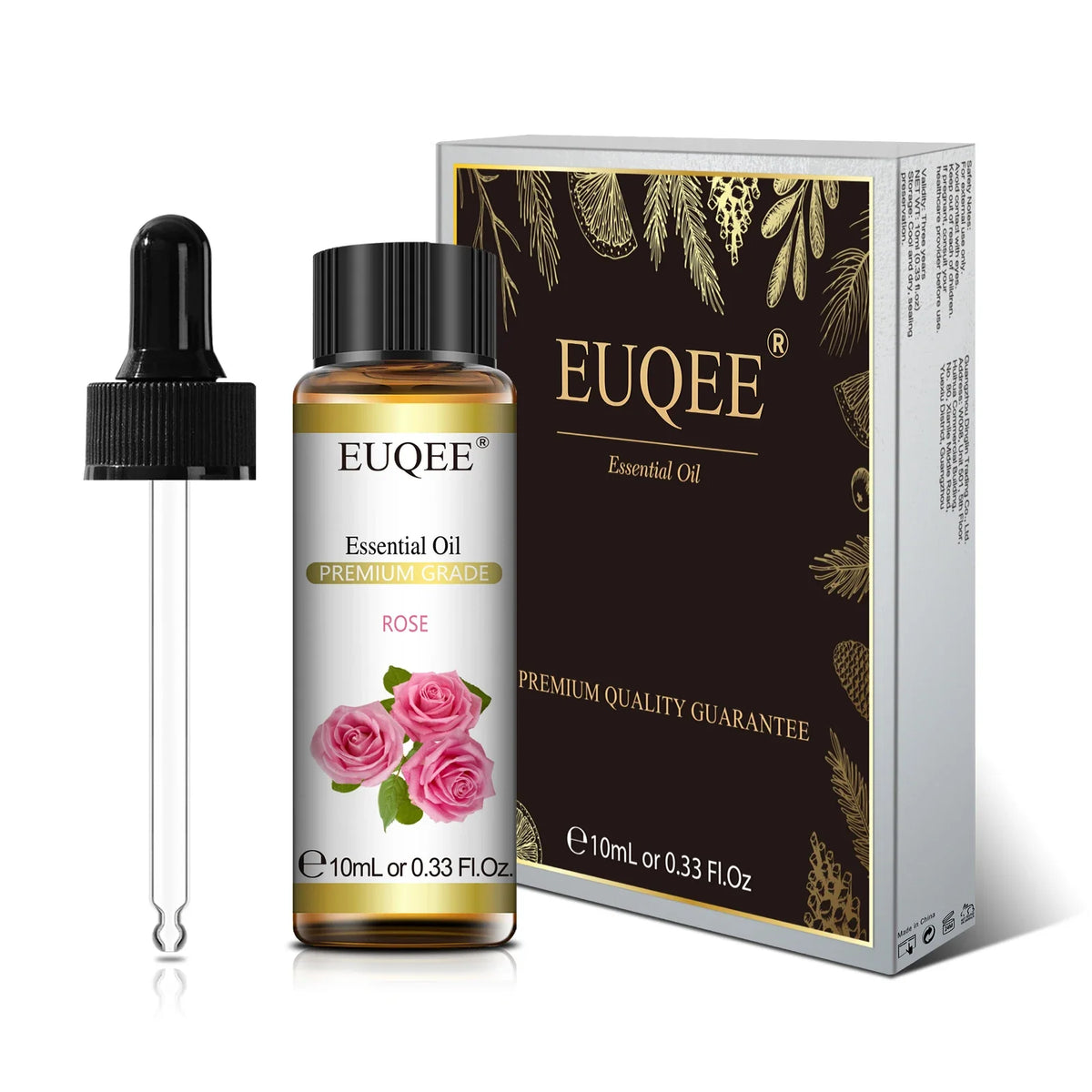 Blushimmer women's fragrance essential oil set with floral scents including lavender, rose, jasmine, ylang ylang, and chamomile.