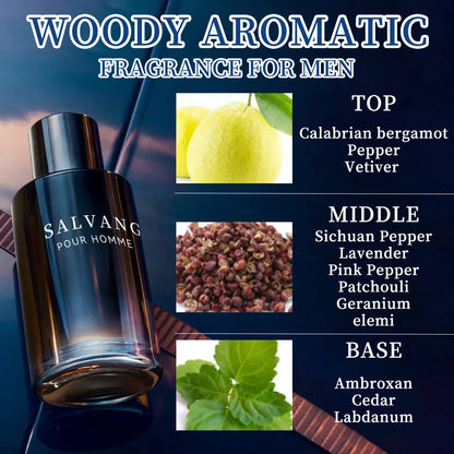 Blushimmer men's 3.4 oz Eau de Toilette spray with lemon, pepper, and vetiver, ideal for dating and long-lasting freshness.