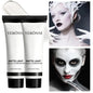 1PC/2PCS White Liquid Foundation 37ml Full Coverage Oil Control Long Lasting for Stage Halloween Cosplay Makeup
