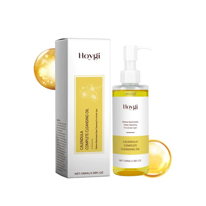 Blushimmer makeup remover oil for instant, gentle makeup removal and refreshing facial cleansing for sensitive skin.