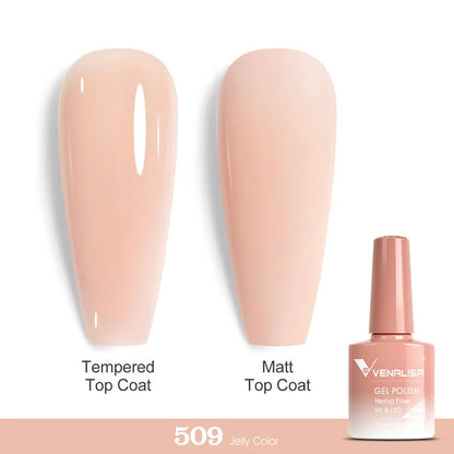 Bright neon pink gel nail polish by Blushimmer, featuring UV and LED fluorescence for vibrant summer nail art.