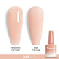 Bright neon pink gel nail polish by Blushimmer, featuring UV and LED fluorescence for vibrant summer nail art.