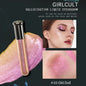 Girlcult Hallucination liquid eyeshadow by Blushimmer with fine glitter, metallic shine, and iridescent shift for eye makeup.