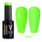 YOKEFELLOW 10ml translucent pink gel nail polish by Blushimmer, with a smooth, high-quality soak-off UV gel finish for long-lasting nails.