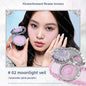 Blushimmer Flower Knows Blusher Butterfly Cloud Collar Duo for dark skin, peach matte blush for cheeks, makeup product image