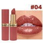 Blushimmer Rasme chocolate bar lipstick in six colors, featuring waterproof, pearl matte finish, and non-fallout formula.