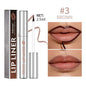 Waterproof Lip Liner Peel Off Tattoo Lipgloss Waterproof Long Lasting Matte Lip Tint Brown Contour Tear-off Lips Stain Cosmetic