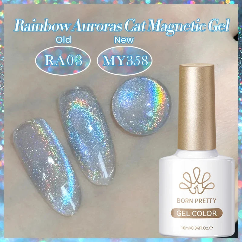 Blushimmer Born Pretty 117 Colors Cat Magnetic Gel Nail Polish 10ml full coverage semi-permanent varnish for stunning manicures
