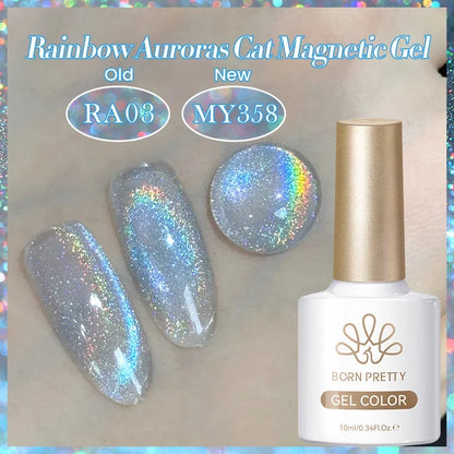 Blushimmer Born Pretty 117 Colors Cat Magnetic Gel Nail Polish 10ml full coverage semi-permanent varnish for stunning manicures