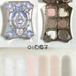 Blushimmer Flower Knows Sweetie Bear eyeshadow palette with 6 matte and shimmer shades, featuring colorful eyeshadow pans and packaging.