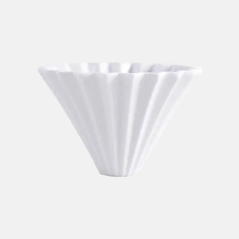 Ceramic Hand Brewing Coffee Dripper Pour Over Coffee Maker Handmade Origami Coffee Filter Cup Flower Shape Funnel Drip Cafe Cup
