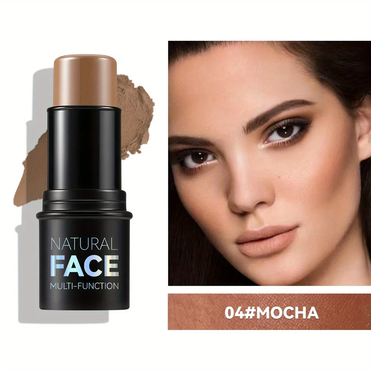 Blushimmer cream contour sticks with highlighter, bronzer, and blush; non-greasy, water-resistant face contouring pen.