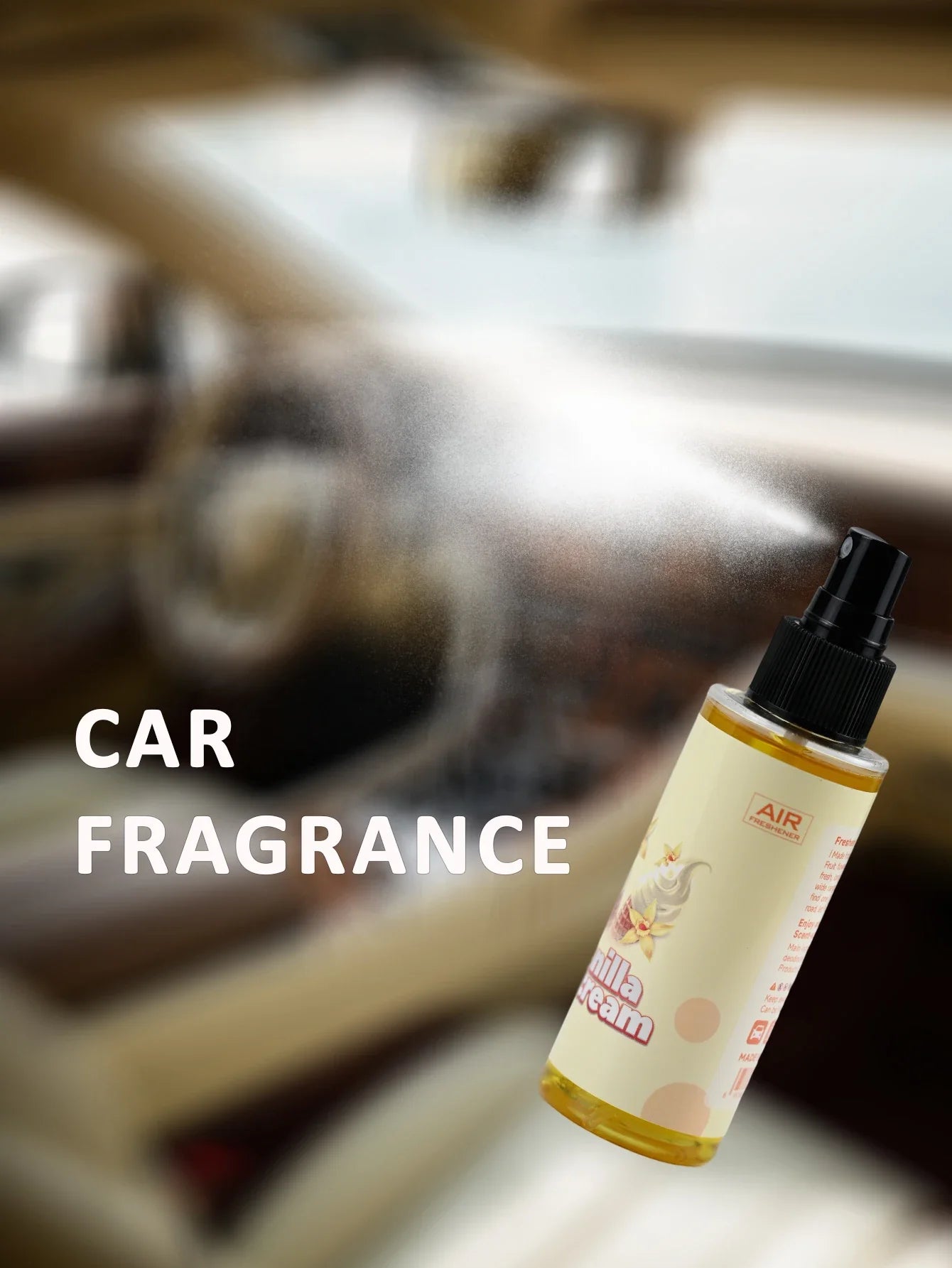 100ml/3.38oz 10 scents air freshener, quickly eliminate odors, long lasting fragrance, air fresh, suitable for home, car, gifts