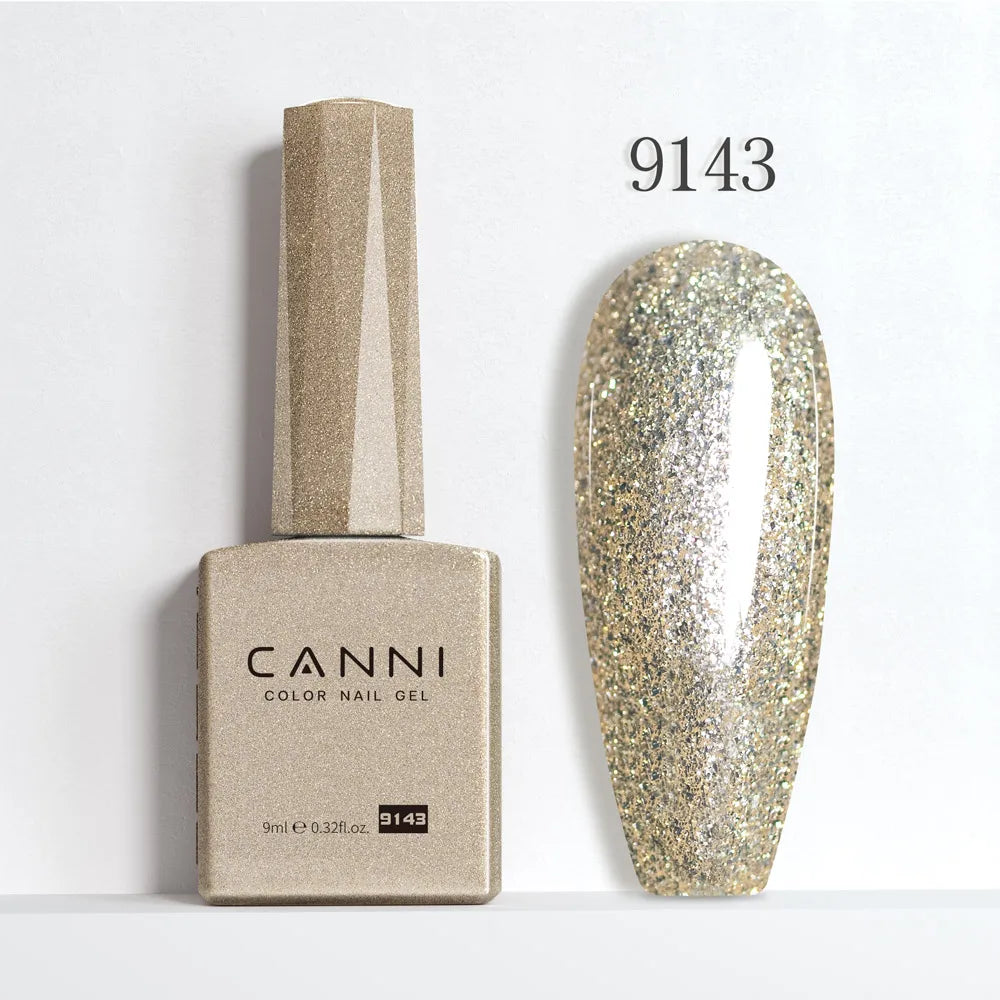 Blushimmer CANNI Hema Free Nail Gel Polish Fall Color Collection with semi-permanent red and nude jelly shades, long-wear top coat, 9ml