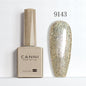 Blushimmer CANNI Hema Free Nail Gel Polish Fall Color Collection with semi-permanent red and nude jelly shades, long-wear top coat, 9ml