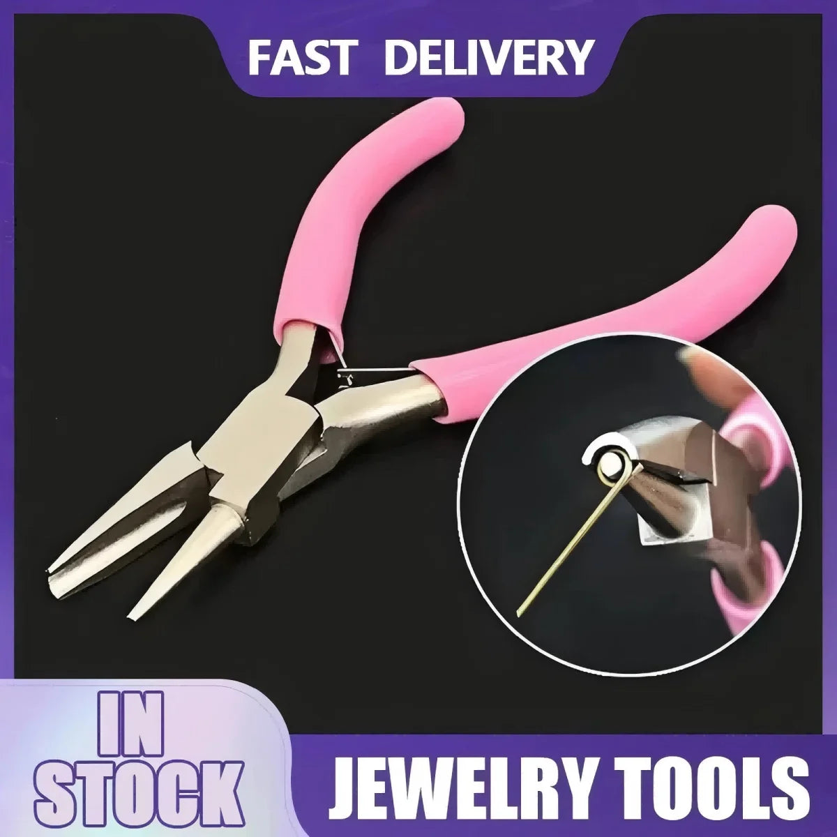Professional Jewelry Pliers Beading Pliers Jewelry Repair Pliers Wire Wrapping Tool Craft Supplies for Jewelry Making