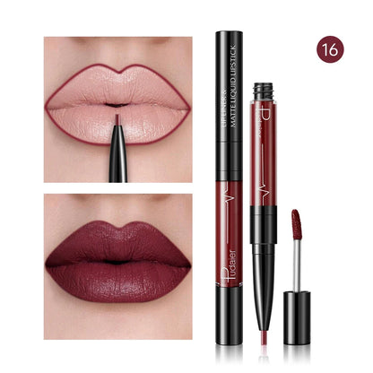 Blushimmer waterproof lip liner pencil with high pigment, smooth matte finish, sweatproof and non-fading lip contour makeup.
