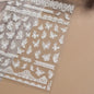 Blushimmer Jelly Butterfly 5D nail art sticker with rhinestones, shiny insect design, self-adhesive manicure decal on a clear background.