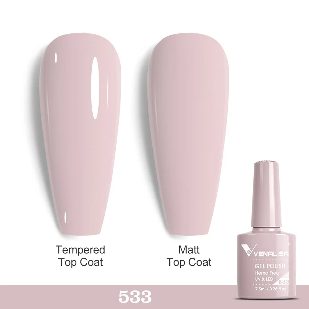 Bright neon pink gel nail polish from Blushimmer's VENALISA summer collection, UV and LED soak-off gel for vibrant nail art.