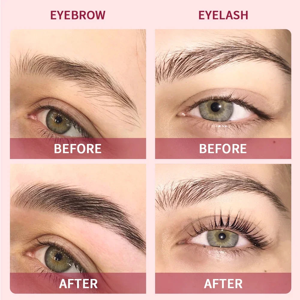 Iconsign eyelash and eyebrow dye tint kit by Blushimmer, waterproof cream, featuring applicator bottles and dye containers.