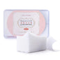 Blushimmer disposable makeup cotton wipes set with 1000 soft facial cleansing pads for gentle makeup removal and skincare.