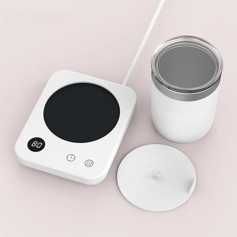 NEW Coffee Mug Warmer Pad Cup Heater Coaster Constant Temperature Heating  Electric Mug Mat Set Milk Tea Water Home Office Gift