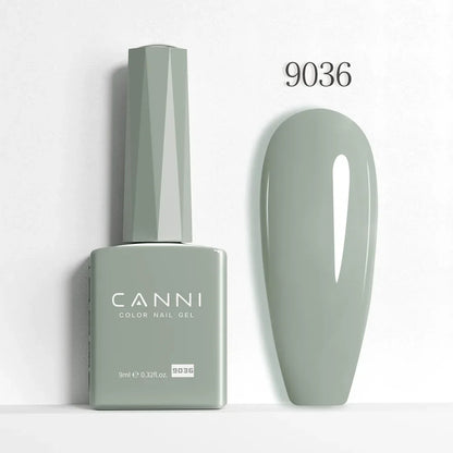 Blushimmer CANNI Hema Free Nail Gel Polish collection featuring semi-permanent red and nude jelly colors with long-lasting top coat, 9ml.