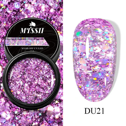 Mtssii 8ml Metallic Painting Nail Gel Polish Gold Silver Creative Elastic Nail Gel for PaintingDrawing Magic Mirror Gel Varnish