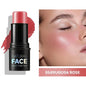 Blushimmer Face Pearl Stone highlighter stick for contouring, brightening, and illuminating cheeks in a sleek cosmetic design.
