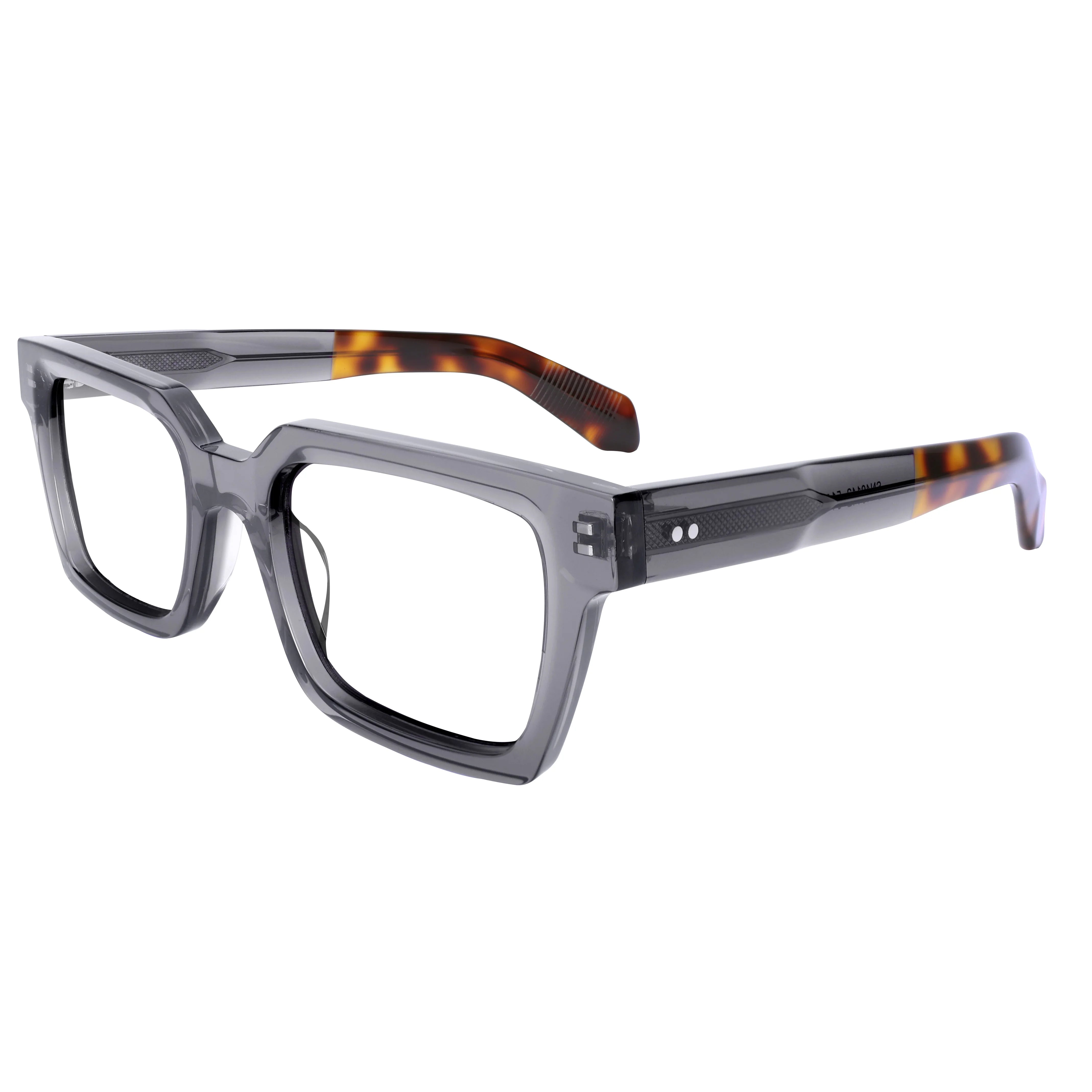 Oversized Glasses for Women Men Thick Acetate Frame Wide Top Clear Lenses Prescription Ready Trendy Style