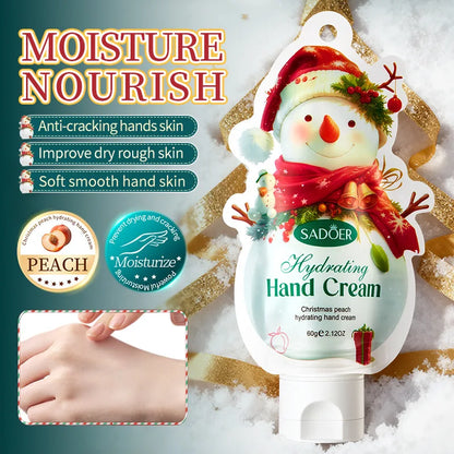 Rice Hand Cream Volumizing Rejuvenating Nourishing Moisturizing Refreshing Non-Greasy Hand Care Cream 30g