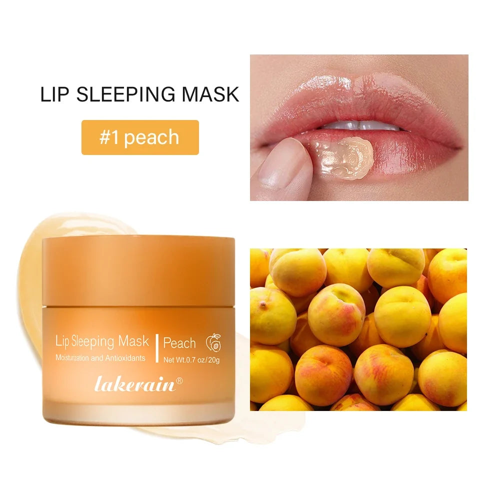 20g Moisturizing Lip Mask Night Sleeping Lips Care Maintenance Fades Lip Lines Relieves Lipitis Lip Care Products