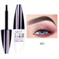 Blushimmer peel-off eyebrow tattoo tint in waterproof dye cream gel, showing the product tube and application process.