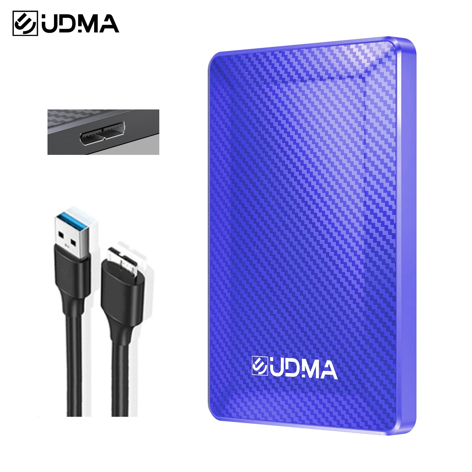UDMA USB 3.0 External Hard Disk Drive 320GB/500GB/1TB Storage Capacity - Durable HDD - For PC & Laptop - Ideal for Data Backup