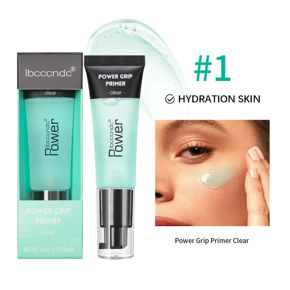 Blushimmer 24ml Power Grip Primer gel, hydrating face primer with invisible, poreless finish for smooth, gripping makeup application