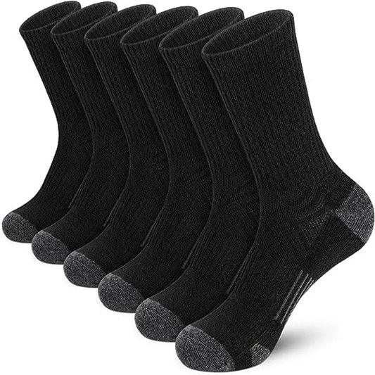 Set of five men's outdoor cycling and running socks from ZuYuan Socks Store, featuring comfortable, soft, all-season sports sock design.