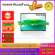 HONOR MagicBook Pro 14 2025 Laptop Intel Core Ultra 5 225H 32GB 1TB 14.6" Inch 3.1K 120Hz Gamer Computer PC Notebook Ultrabook