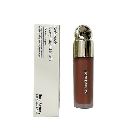 Blushimmer 11-color matte liquid powder blusher and lip-cheek dual-use powder for natural, moisturizing facial makeup.