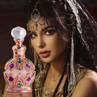 Exotic Arabian Perfume For Women, Enchanting Floral Bouquet With Rose, Jasmine&Vanilla Long-Lasting Pheromone-Infused Fragrance