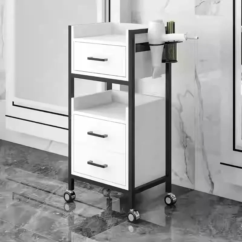 New Hairdresser's Cart and Hairdresser's Special Dyeing and Perm Cart Multifunctional Shelf Barber's Tool Cabinet Wholesale