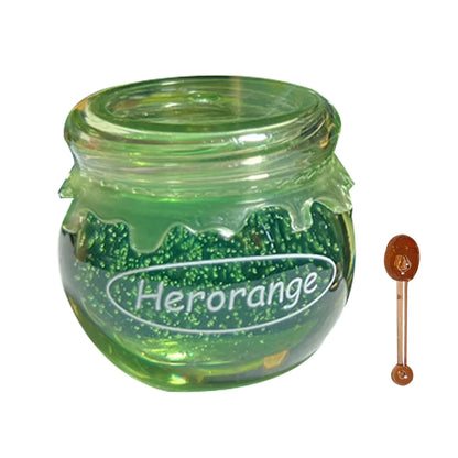 Blushimmer organic beeswax lip balm with honey, moisturizing and hydrating overnight lip butter for dry, chapped lips.