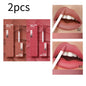 MLSMILE 6 Color Non-stick cup Velvet Satin Gloss Lip glaze Mist Liquid matte lipstick Waterproof long-lasting color liquid