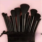 10/13PCS Makeup Brushes Set Eye Shadow Foundation Women Cosmetic Brush Eyeshadow Blush Beauty Soft Tools Bag Makeup Brush Set