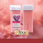 Painless Hair Removal Wax Cartridge Depilatory Wax Warmer Lavender Roll on Wax Wax Roller Refill For Bikini Body Hair Removal